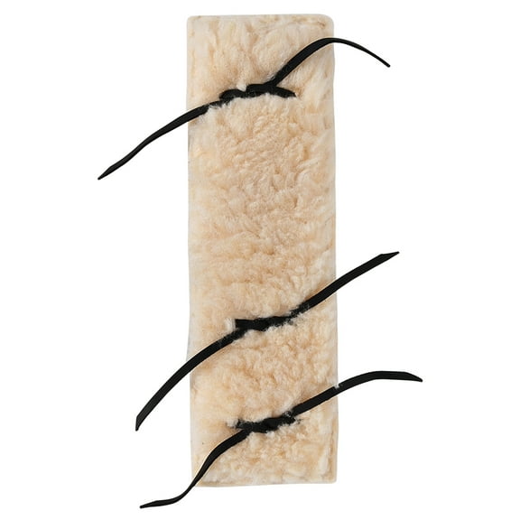Hilason Fleece Skirting Leather Secure Bull Rope Pad Regular Size 15 X 4