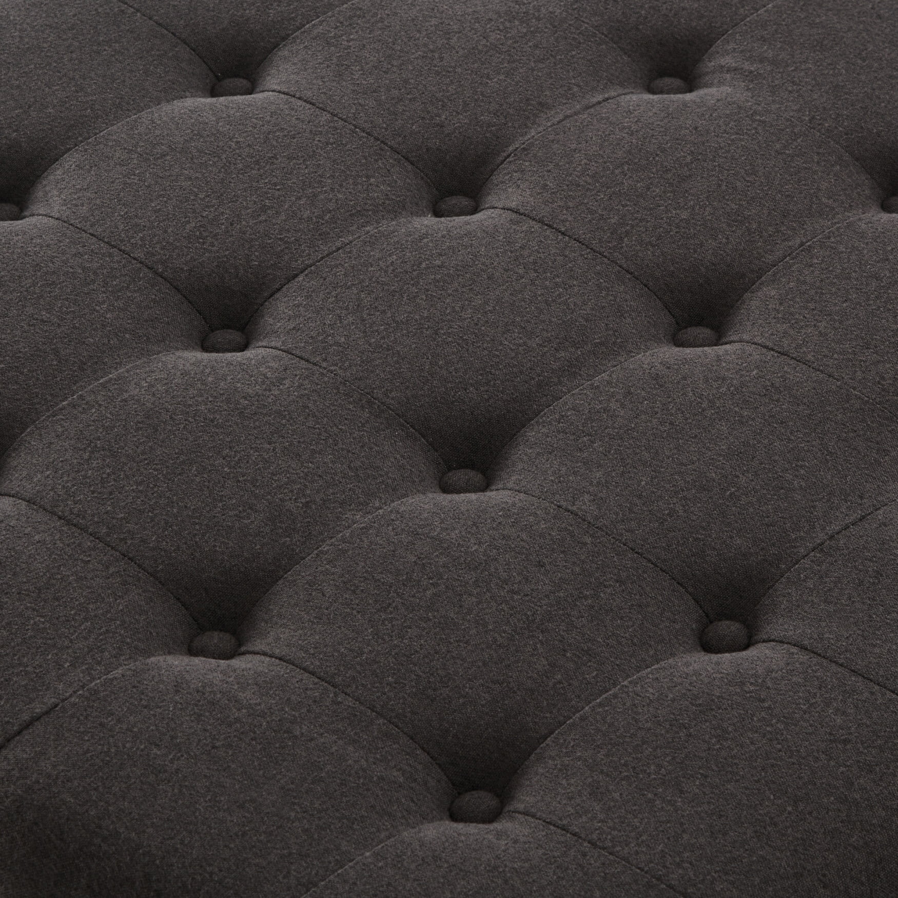 Articscorpion Durable Ottomans, Linen Dark Gray, 30x30x18 in, 36.3 lb