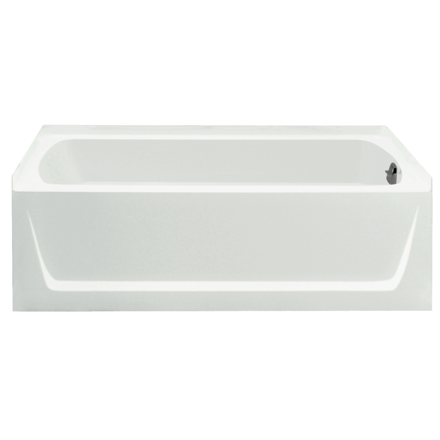 Sterling 60 X 30 X 16 White Bath Tub With Left Hand Drain