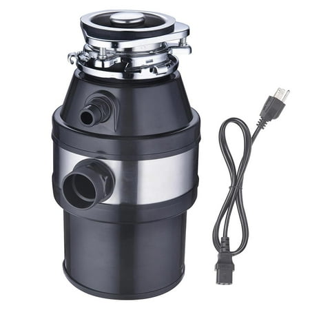 Yescom 1HP 2600 RPM Kitchen Garbage Disposal Continuous Feed Household for Waste Disposer Operation With Plug