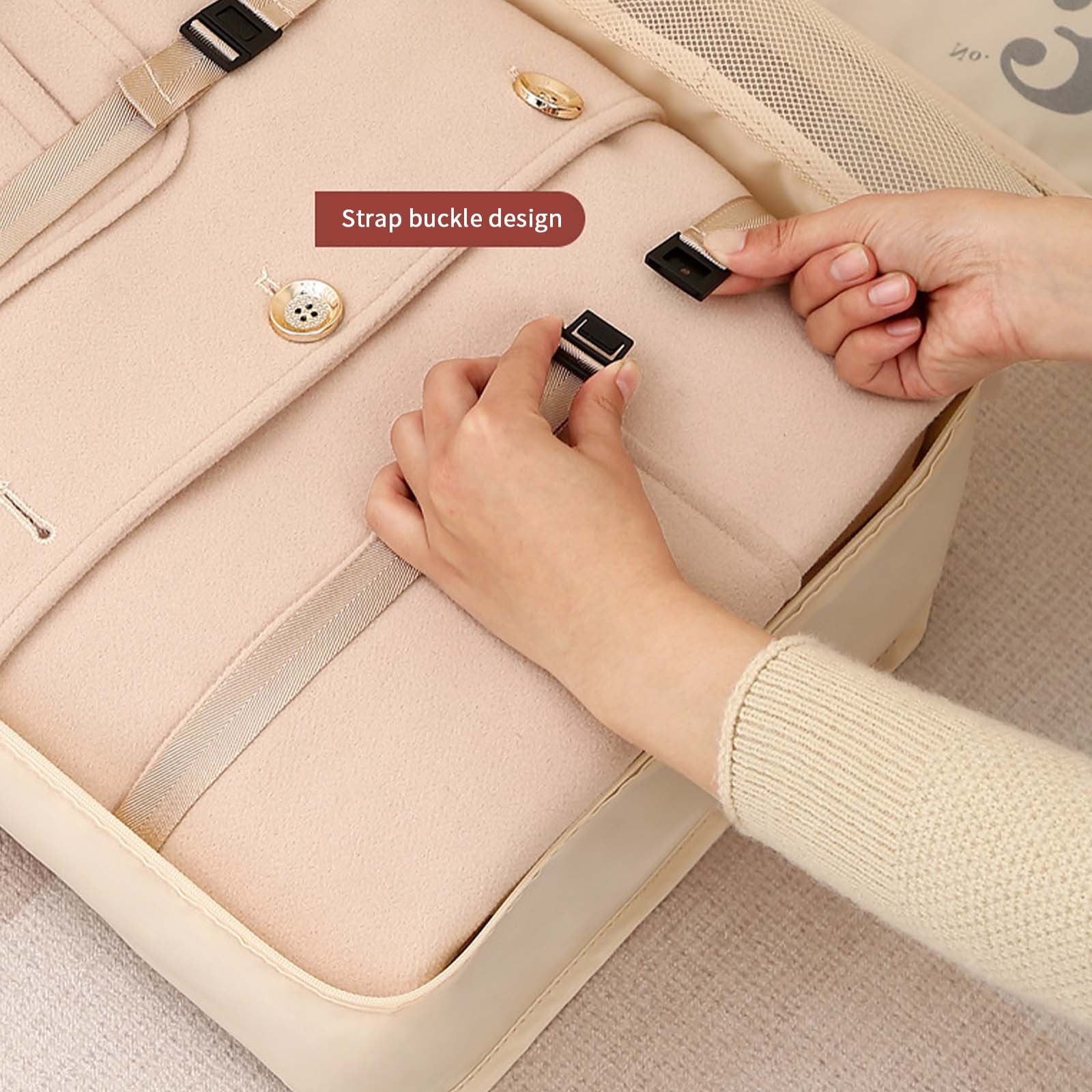 Asxite Home Storage Organization Boxs,7 Sets Of Packaging Travel Luggage Organizer With Laundry Bag And Shoe Bag Luggage Packing Travel Accessories Clothing Bag Shoe Bag Lingerie Bag