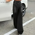 thumbnail image 3 of Tiijoy Girls Straight Leg Jeans Elastic Waist Denim Pants Casual Trousers, Sizes 1-16, 3 of 6