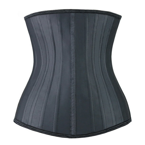 25 huesos de acero cintura femenina Cincher transpirable superficie mate envoltura de barriga para fiesta Sywqhk Para Estrenar