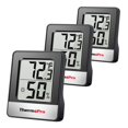 thumbnail image 1 of Higrómetro digital para interiores ThermoPro TP49, color negro, 1 of 7