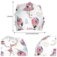 thumbnail image 4 of Logiee Flamingos Tribal Print Unisex Knit Beanie for Men Women Winter Hat,Beanies Skull Caps, 4 of 7