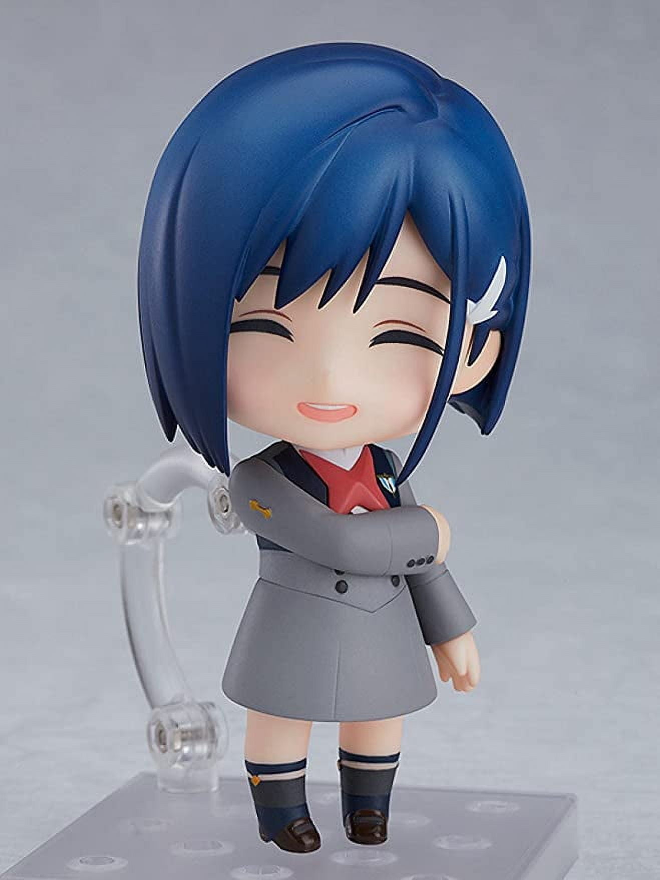 Ichigo Q Version Nendoroid Action Figure with Replacement Face and Detachable Joint Parts Anime Figurines PVC Cartoon Character Model 3.9 Inche