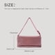 thumbnail image 4 of Bolso de noche brillante para mujer, bolso de mano de diseñador de lujo, monederos, novedad 2024, en PC, con diamantes de imitación huecos, pequeño bolso de hombro debajo del brazo, 4 of 5