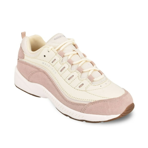 Easy Spirit Romy Women's Fashion Walking Sneakers Color: Ivory Size: 8
