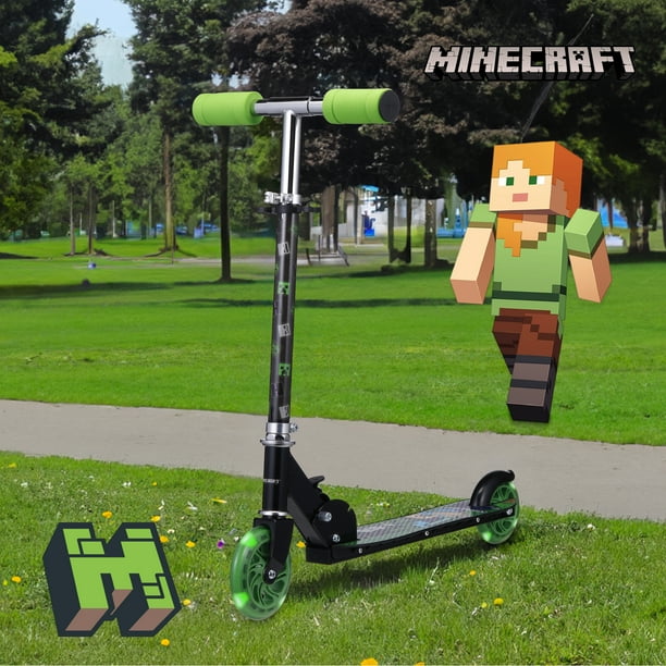 マインクラフト Minecraft Kick Scooters for Kindergarten Outdoor Playtime