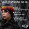 thumbnail image 2 of Level 3 Kray Electric Semi Permanent Hair Color - Vibrant Long Lasting Shine - Argan Oil Protection - 100 ml, 2 of 7