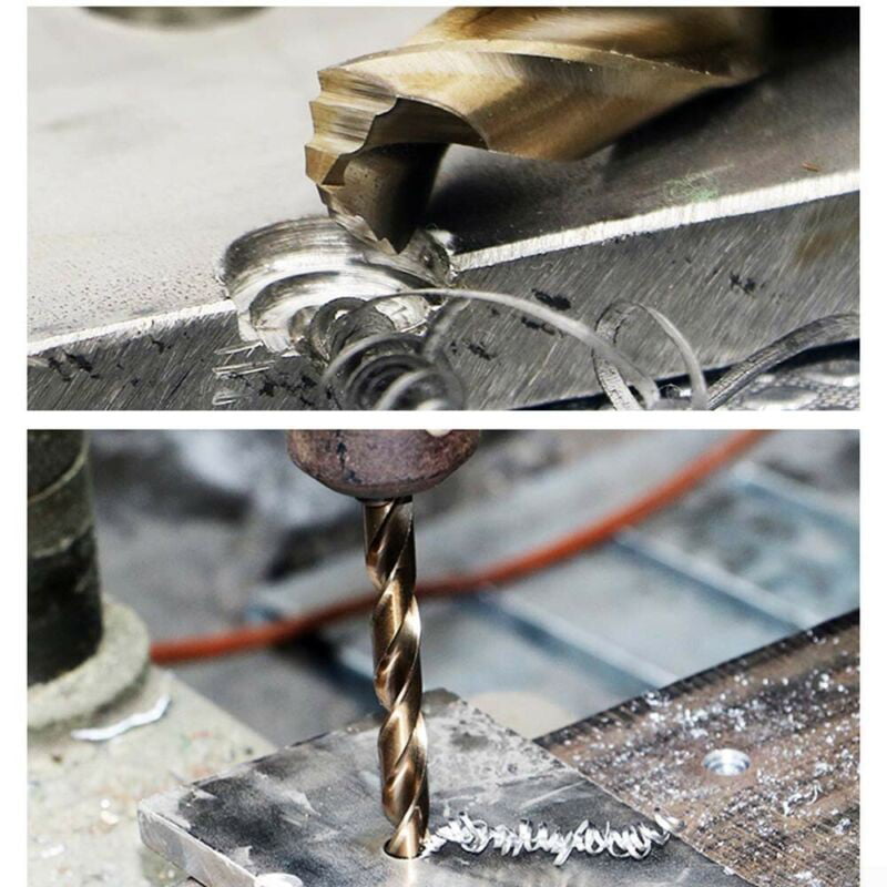 M42 HSS Twist Drill Bit Set For Stainless Metal 8% High Cobalt Copper Iron Bits