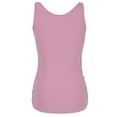 thumbnail image 7 of PrettyGuide Women Shimmer Glam Sequin Embellished Sparkle Tank Top Vest Tops Pink, X-Large, 7 of 7