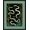 Black Green Ivory Gold, Pattern 14, variant on ODIKA 8'x10' Washable Area Rug Non-Slip Chair-Friendly Mat Snake Floral Boho Medallion Design With Vintage Vine Accents for Dining Room, Large Office, Lounge