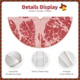 thumbnail image 3 of Sikiie Red Meat Christmas Tree Skirt, Christmas Tree Decorations, Christmas Decor, Tree Mat Decoration(30-48IN)-30", 3 of 6