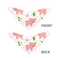 thumbnail image 6 of Kll Funny Little Pigs Dog Bandanas,Triangle Reversible Pet Scarf For Small Medium Large And Extra Large Dogs-Large, 6 of 8