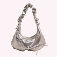 thumbnail image 2 of Media Burbujas Nube Cuero PU Bowknot Casual para Ir Compras Viajes, 2 of 9