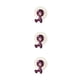 thumbnail image 4 of sweethay Hogar Ba?o Soporte de Pared Cepillo Giratorio Succión Estante violeta 3piezas sweethay CBP046686, 4 of 6