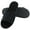Black, variant on Men's slipper Breathable Open Toe Washable Soft Sole Quiet Slippers for Indoor And Outdoor Comfortable Slides Navy US Size:9-10