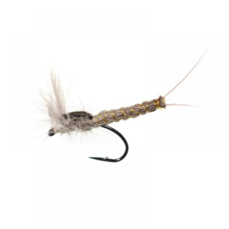 Bead Head Flash Back Pheasant Tail Mayfly Nymph Flies Tied On Mustad Signature Fly Hooks - 6 Flies Trout Lures
