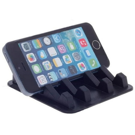 Ipod Black Dock - Car Dashboard Mat Non-Slip Dash Holder Mount Stand Vehicle Desktop Phone Dock Black XPB for iPhone 8 PLUS X, Ipod Touch 1st Gen 2nd Gen 3rd Gen 4th Gen 5 - Google Pixel 2 XL - Huawei Mate 10 - LG V30