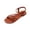A Brown, variant on Reef Sandals Women Women's Fashion Casual Summer Style Solid Color Sand Thick Bottom-Strap -Open Toe Beach Sandals Brown 38