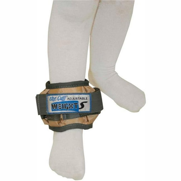 Fabrication B2192891 Cuff Adjustable Pediatric Ankle Weight - Tan - 2 lbs