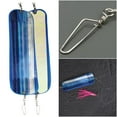 thumbnail image 5 of BLEEUS Trolling Fishing Diving Flash Board Salmon Fishing Flasher Bait Flasher Fishing supplies （Blue）, 5 of 9