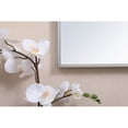 thumbnail image 4 of Metal frame rectangle mirror 18x28 inch in silver, 4 of 5