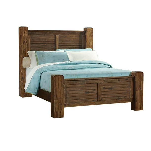 Shop over 1,000 top metal headboards and footboards and earn cash back all in one place. wooden eastern king size bed with louvered headboard and footboard brown
