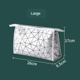 thumbnail image 3 of El maquillaje impermeable del viaje de la PU empaqueta de de las mujeres del bolsillo de la bolsa del del caso cosmético Verde l Baoblaze Bolsas de cosméticos de maquillaje de viaje, 3 of 6