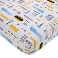 thumbnail image 4 of Warner Brothers Batman The Caped Crusader 4 Piece Toddler Bed Set, 4 of 8