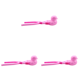 thumbnail image 1 of Herramienta para Bolas Nieve Con Forma Pato Clip () Rosa, 1 of 9
