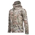 thumbnail image 2 of VBTAPA Mens Camo Rain Jacket Waterproof Windbreaker Jackets Military Tactical Jacket Outdoor Lightweight Hooded Raincoat with Multiple Pockets Khaki XXL, 2 of 7
