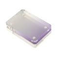 thumbnail image 2 of Acrylic Photo Frame 6x4 Inches Transparent, Desktop Display Holder with Magnetic Closure - Perfect for Photos, Idols, and Memorable Moments - Acrylic Frame for Home or Office Decoration, Purple, 2 of 11