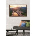 thumbnail image 2 of Wonders of the World - The Great Wall of China Wall Poster, 22.375" x 34", Framed, 2 of 3