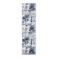 thumbnail image 2 of World Rug Gallery Distressed Abstract Area Rug - Blue 2'7"x6', 2 of 6