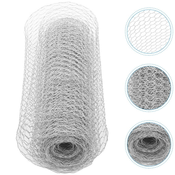CIMAXIC hexagonal net Hexagonal Wire Net Fence Iron for Dogs DIY Family Crafts 1 Roll