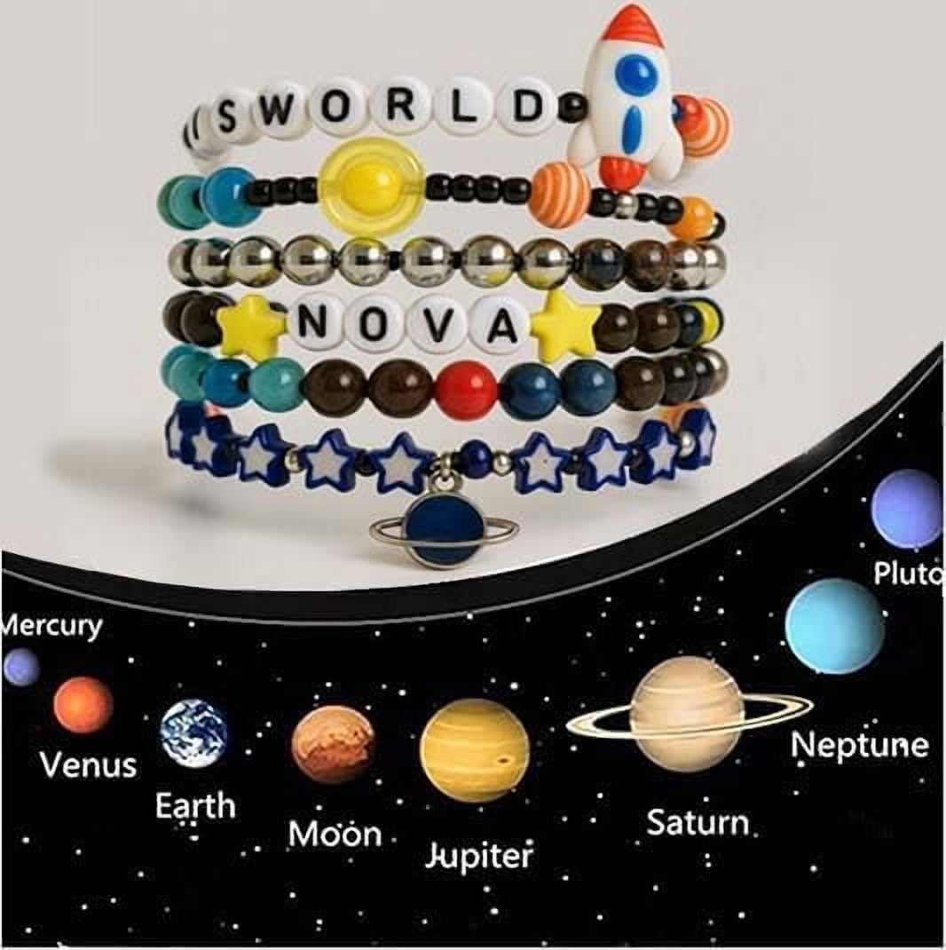 Bath Bombs for Kids with Jewelry Inside & Keepsake Box for Kids with Space Galaxy Bracelets
