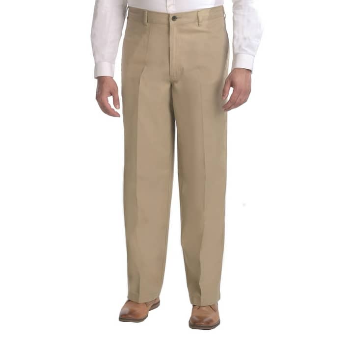 George Men's Elastic Twill Pant - Walmart.com
