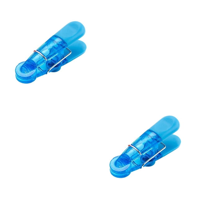 Clip sellador de bolsas de comida Matsuzay abrazaderas antideslizantes Azul 2Conjunto