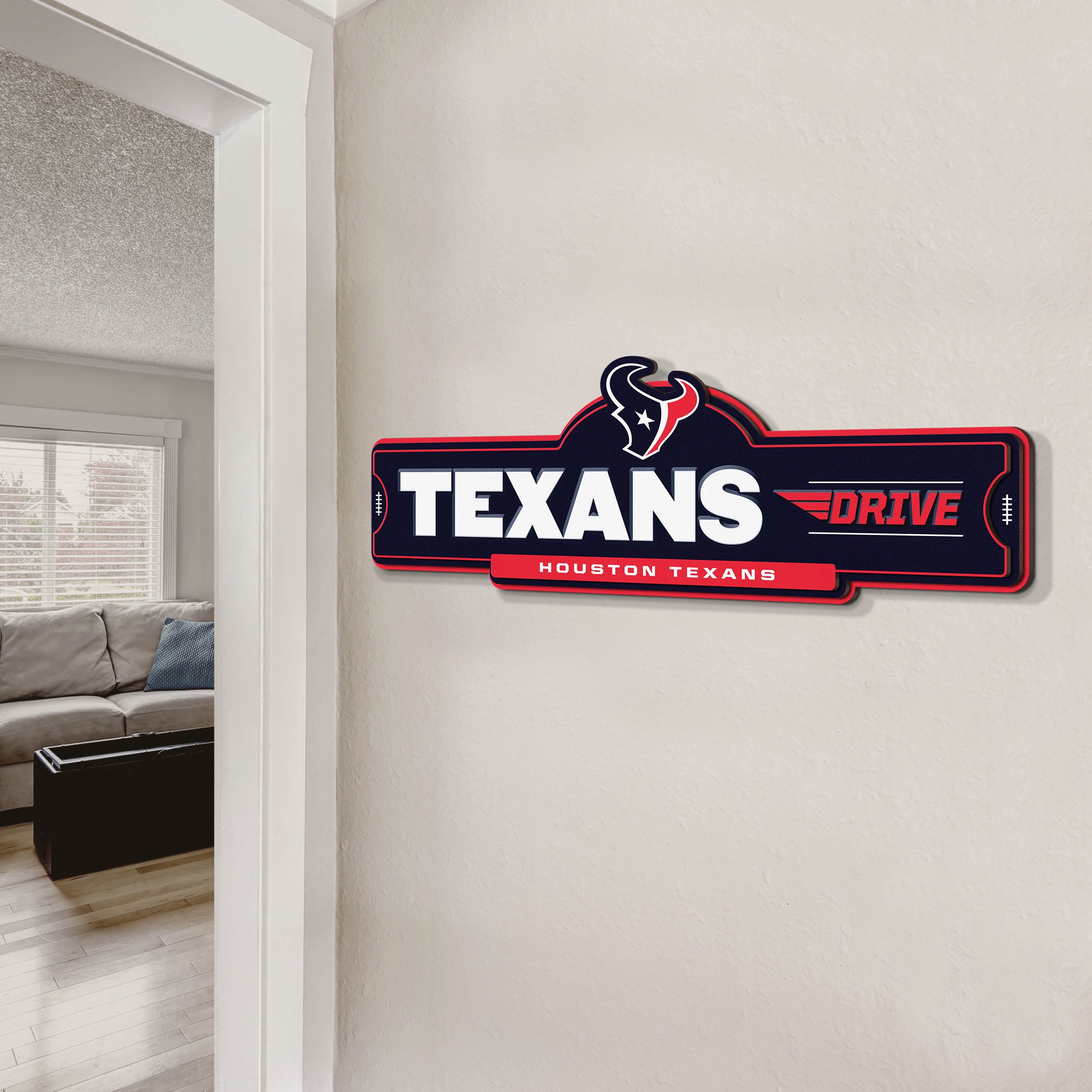 YouTheFan NFL Houston Texans Street Sign