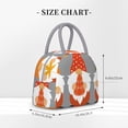 thumbnail image 2 of Fotbe Hello Fall Gnomes Bolsa de Almuerzo con Estampado, Lonchera Aislada, Contenedor de Comida Reutilizable Tipo Cooler a Prueba de Fugas, 2 of 6