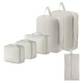 thumbnail image 6 of 6 Pieces Memory Fabric Clothes Organizers Waterproof Portable Travel Storage Bags for Luggage, 6 of 8