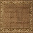thumbnail image 1 of Ahgly Company Indoor Square Persian Brown Traditional Area Rugs, 8' Square, 1 of 4