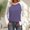 Purple, variant on UTSJKR Long Sleeve Shirts for Women Color Block Raglan Tops Casual Crewneck Basic Tees Spring Clothes 2026 Fashion Brown XXL