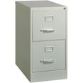 thumbnail image 1 of Scranton & Co 26.5" 2-Drawer Metal Letter Vertical Filing Cabinet in Light Gray, 1 of 6