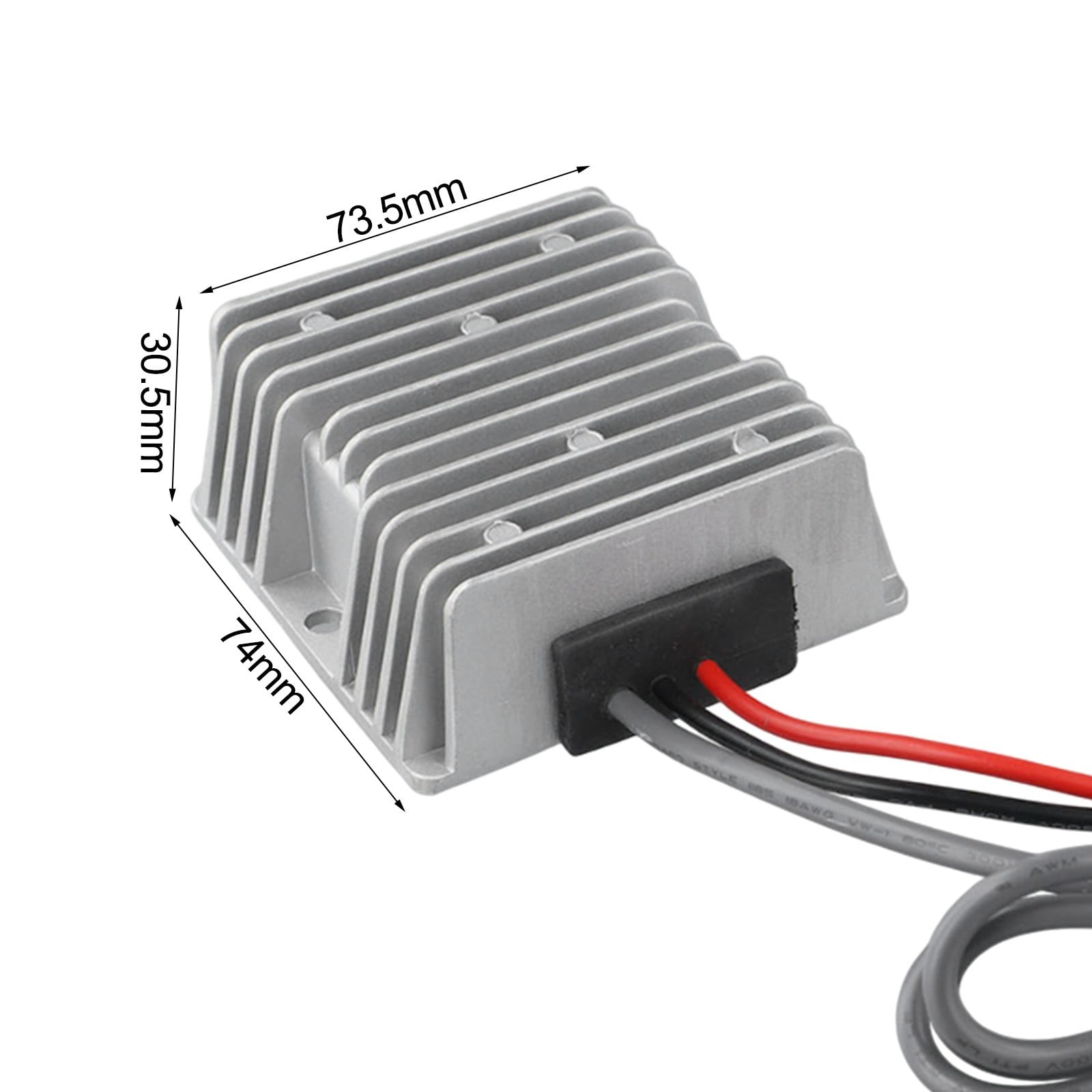 Wodtesl DC Power Converter With Clips For Starlink For Gen 3 Aluminum Shell 12V/24V To 57V 4.5A DC Power Converter Boost Power Cable Kit