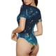 thumbnail image 2 of Fotbe Astronaut In A Space Suit On The Planet Body de Mujer con Cuello Redondo y Mangas Cortas, Sin Mangas Ajustado, Suave, Cómodo y Básico-Small, 2 of 7