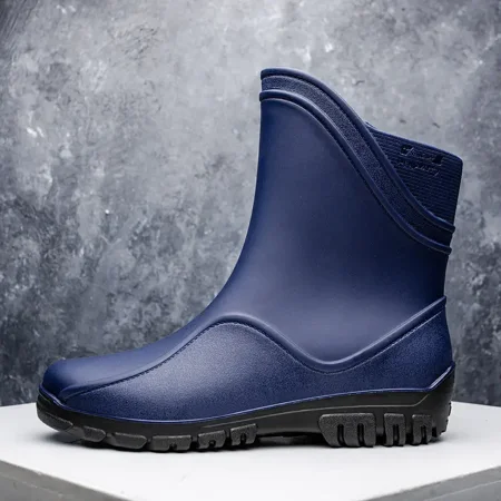 

Men‘s Fashion Non-slip Waterproof Wear-resistant Rain Boots