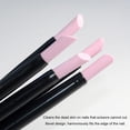 thumbnail image 4 of 10-Piece Natural Pumice Stone Nail File Kit - Cuticle Pusher, Nail Sanding Sticks, Art Pen, Remover & Trimmer Tools, 4 of 8